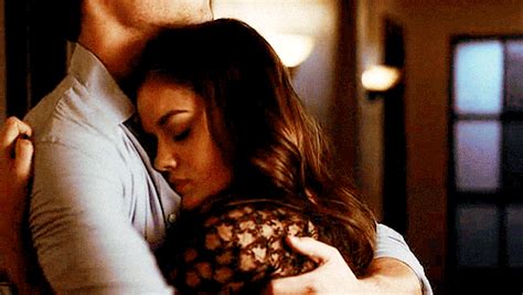 cuddling and kissing gif